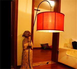 中式拉絲落地燈 燈籠式 中式落地燈 SLD5620