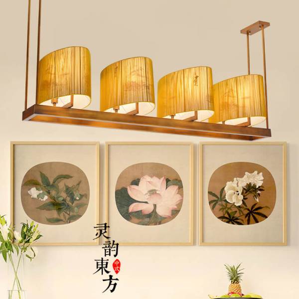 現(xiàn)代中式風格餐廳包廂吊燈 仿古中式餐桌燈吊燈