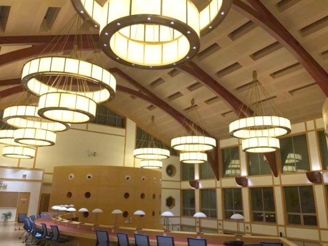 常熟世界聯合學院圖書館照明設計