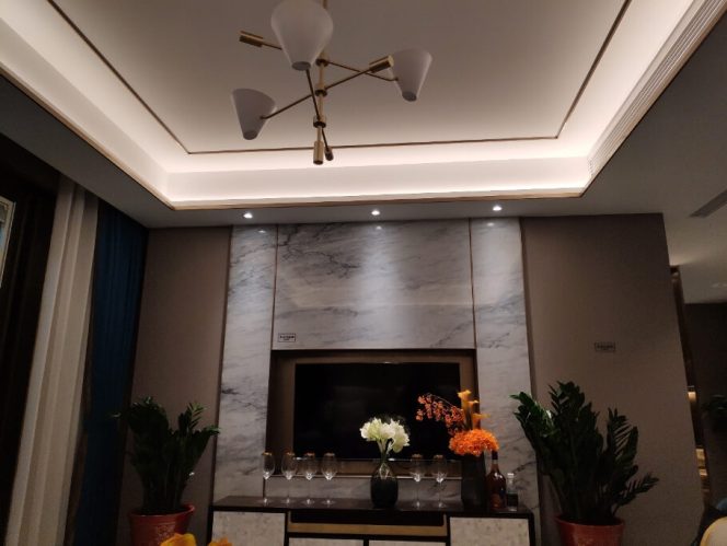 樣板房燈光設計-客廳