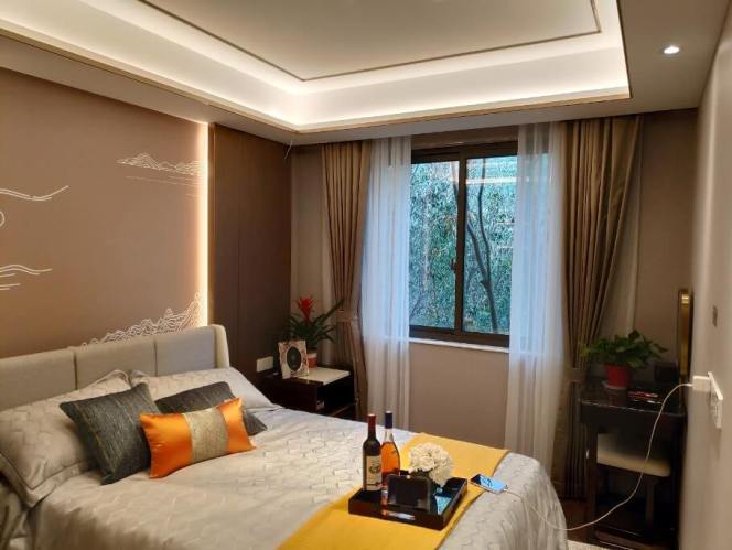 樣板房燈光設計-客臥