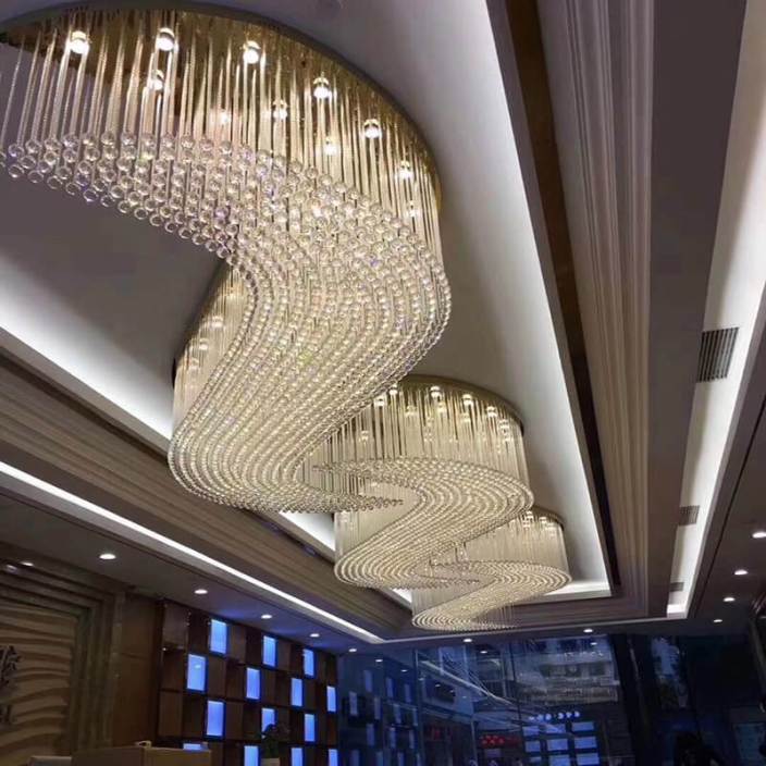 酒店大廳吊燈，源頭酒店燈具供應(yīng)商直供