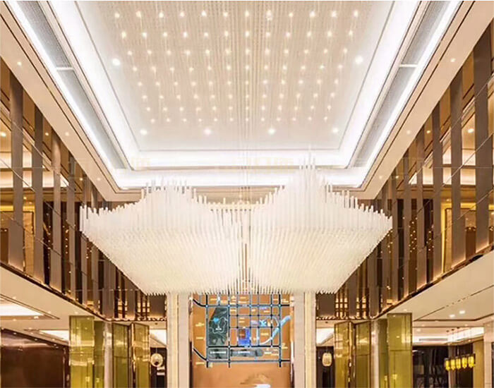 酒店多層吊燈非標定制，廠家直供