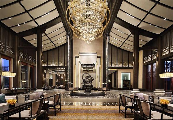 非標(biāo)酒店大堂工程燈具效果圖 廠家定制
