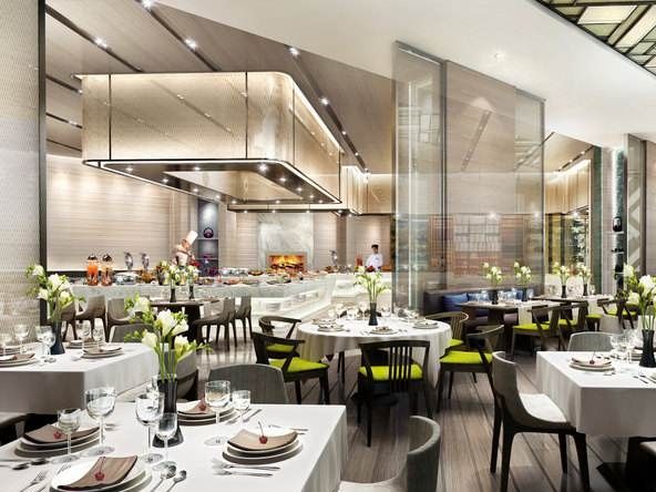 酒店餐廳非標(biāo)工程燈具設(shè)計方案 源頭廠家直供