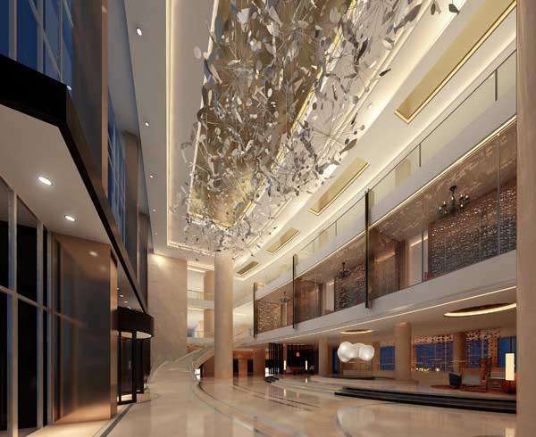 酒店大型JD20078242藝術吊燈  燈具廠家設計