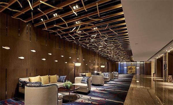 星級(jí)酒店大堂吊燈定制  一站式燈具廠家安裝供應(yīng)