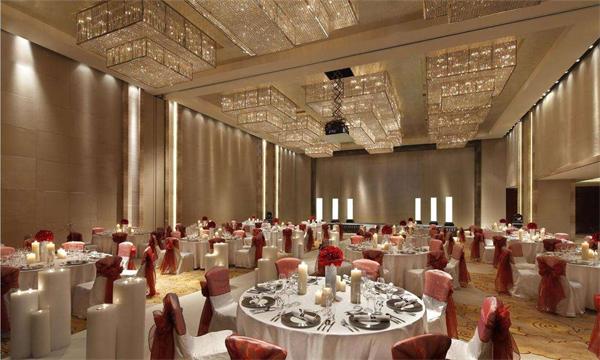 大型酒店宴會廳優質水晶燈具工程定制效果圖 廠家發貨直供