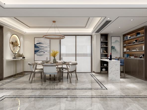 高檔別墅餐廳燈具后現代輕奢風格吊燈廠家一站式定制價格