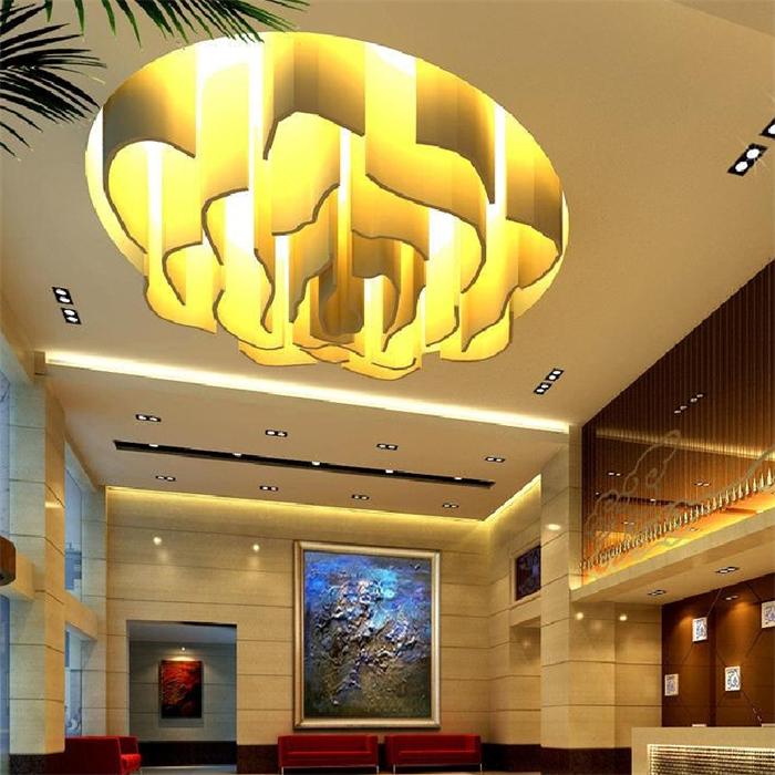 非標酒店燈具工程_大堂燈具廠家定做【孫氏照明】