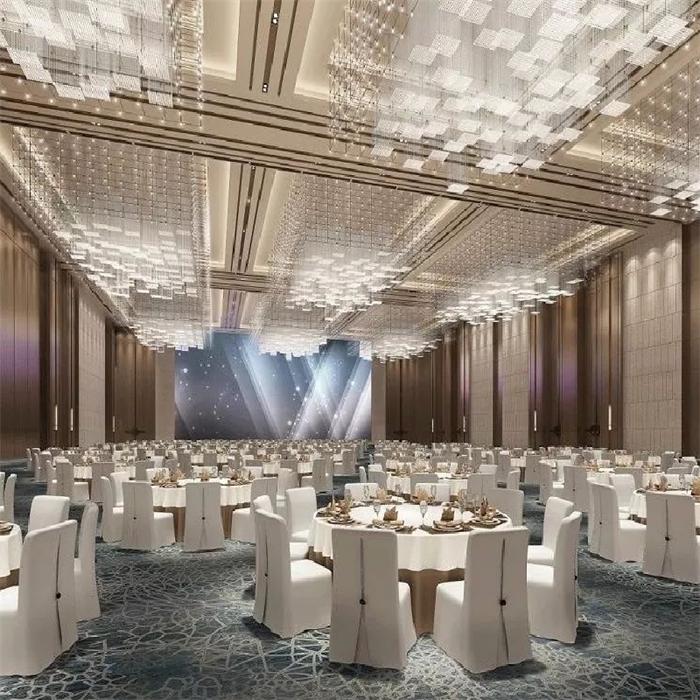 定制酒店燈飾_宴會廳燈具定制價格【孫氏照明】