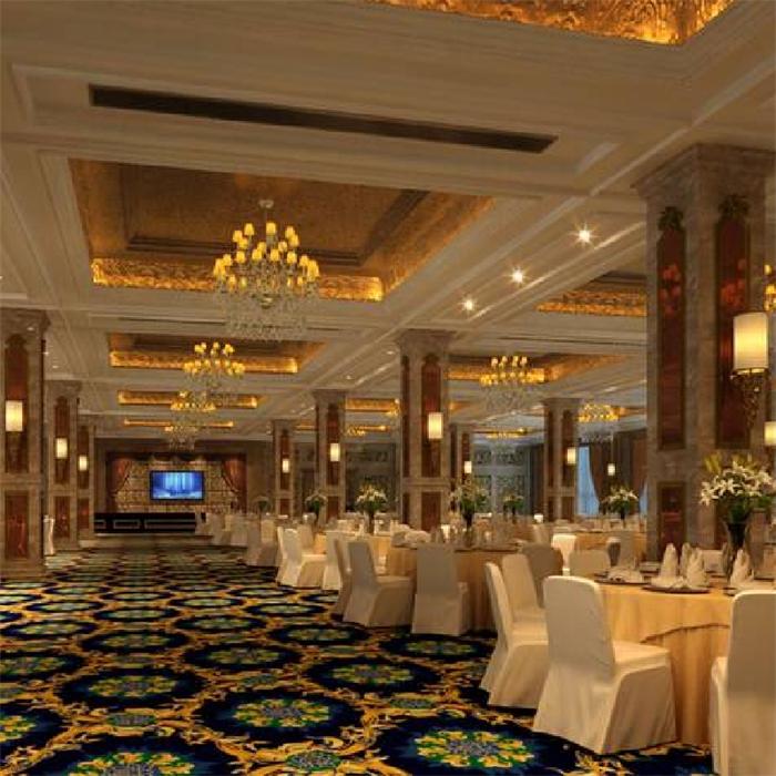 酒店燈飾定做_非標宴會廳吊燈定制價格【孫氏照明】